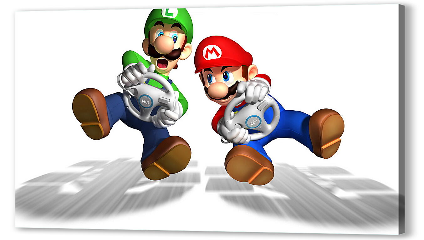 Постер (плакат) Mario Kart Wii
 артикул 23513