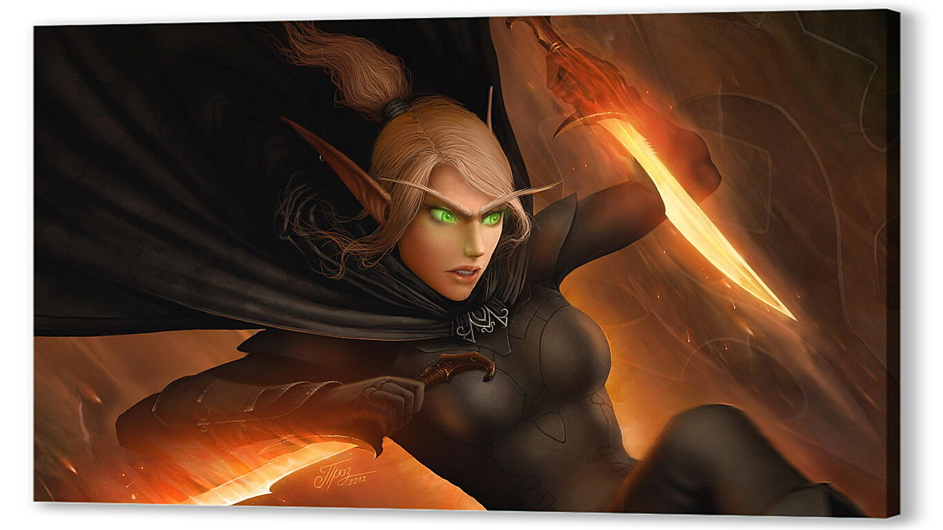 Постер World Of Warcraft
 артикул 23519