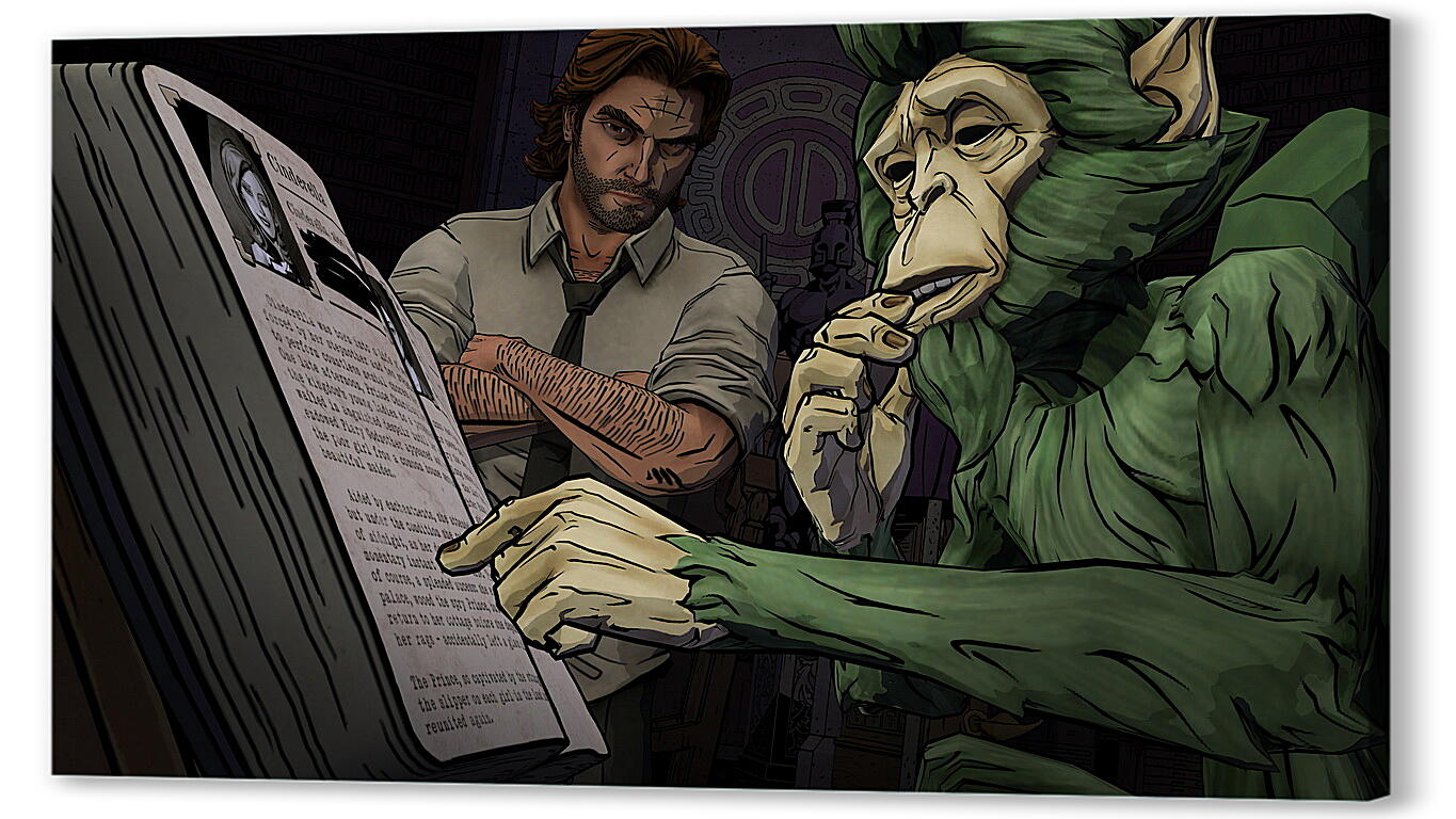 Постер (плакат) Wolf Among Us
 артикул 23554