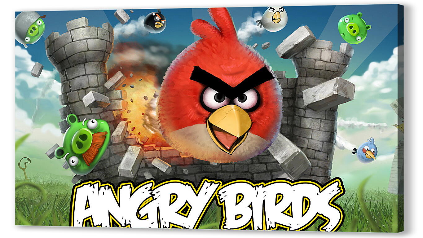 Постер (плакат) Angry Birds
 артикул 23567