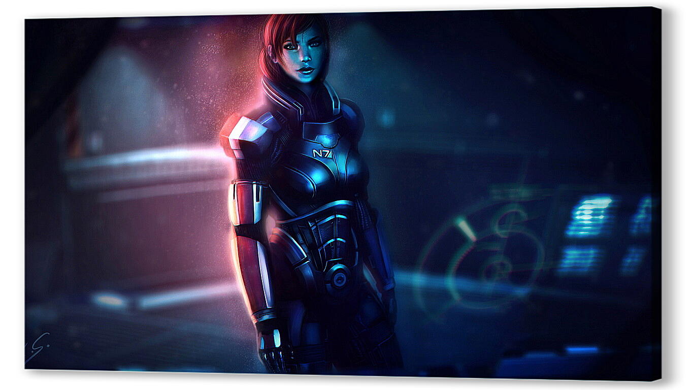 Постер (плакат) Mass Effect
 артикул 23611