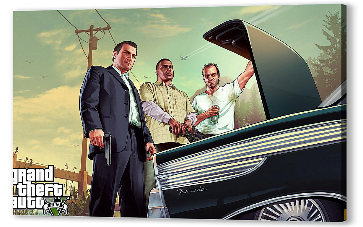 Постер Grand Theft Auto V
 артикул 23627