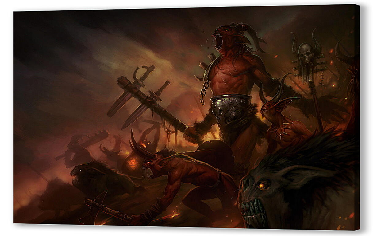 Постер (плакат) Diablo III
 артикул 23832