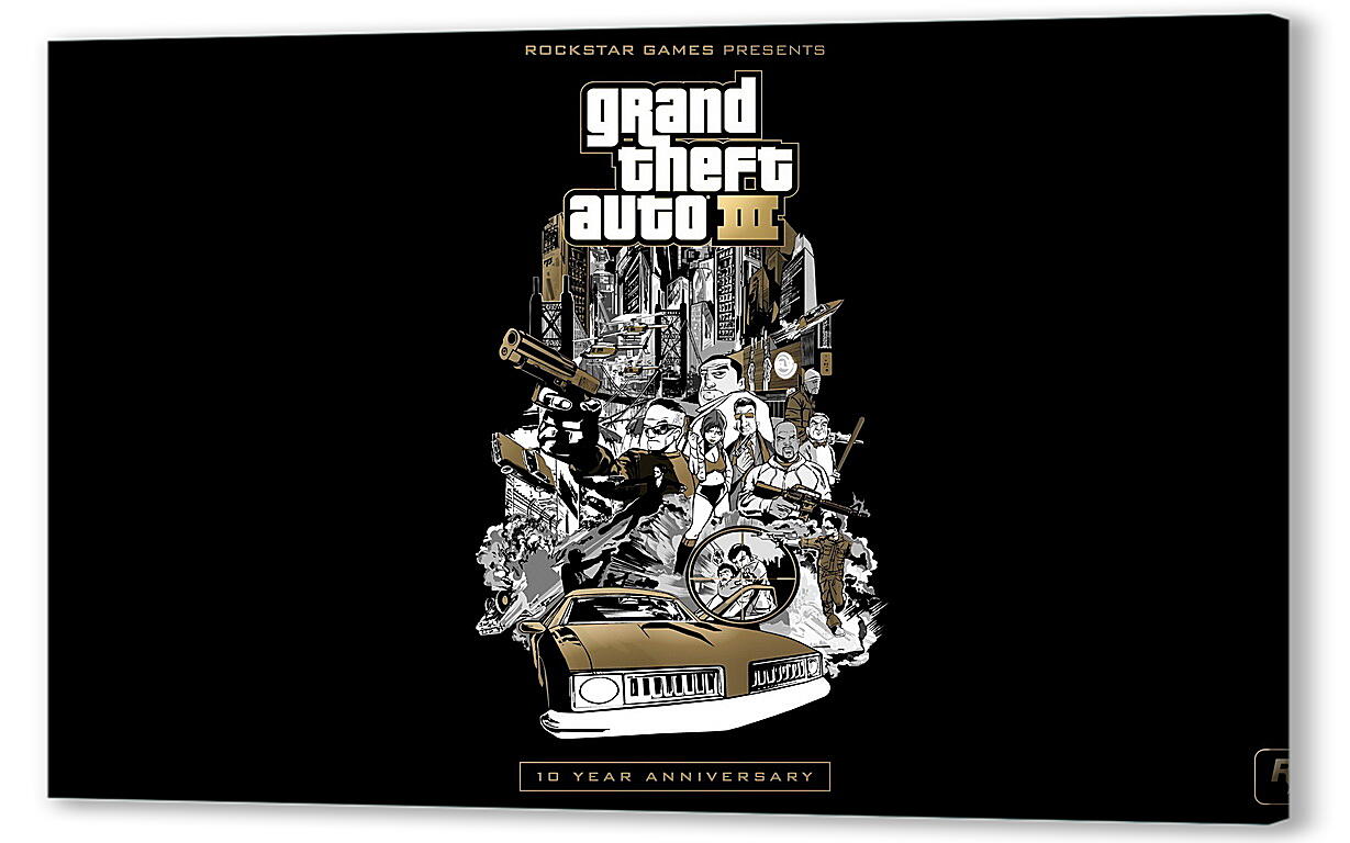 Постер Grand Theft Auto III
 артикул 23838