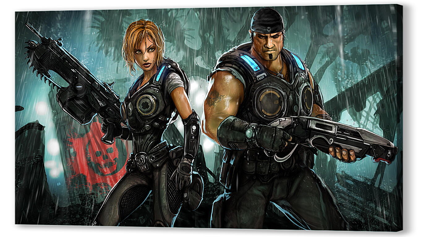 Постер (плакат) Gears Of War 3
 артикул 23900