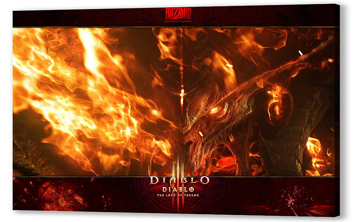 Постер (плакат) Diablo III
 артикул 23933