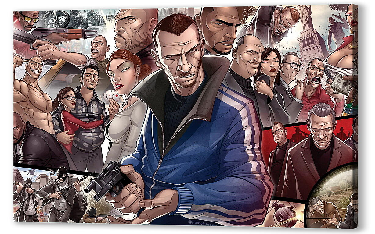 Постер Grand Theft Auto
 артикул 23953
