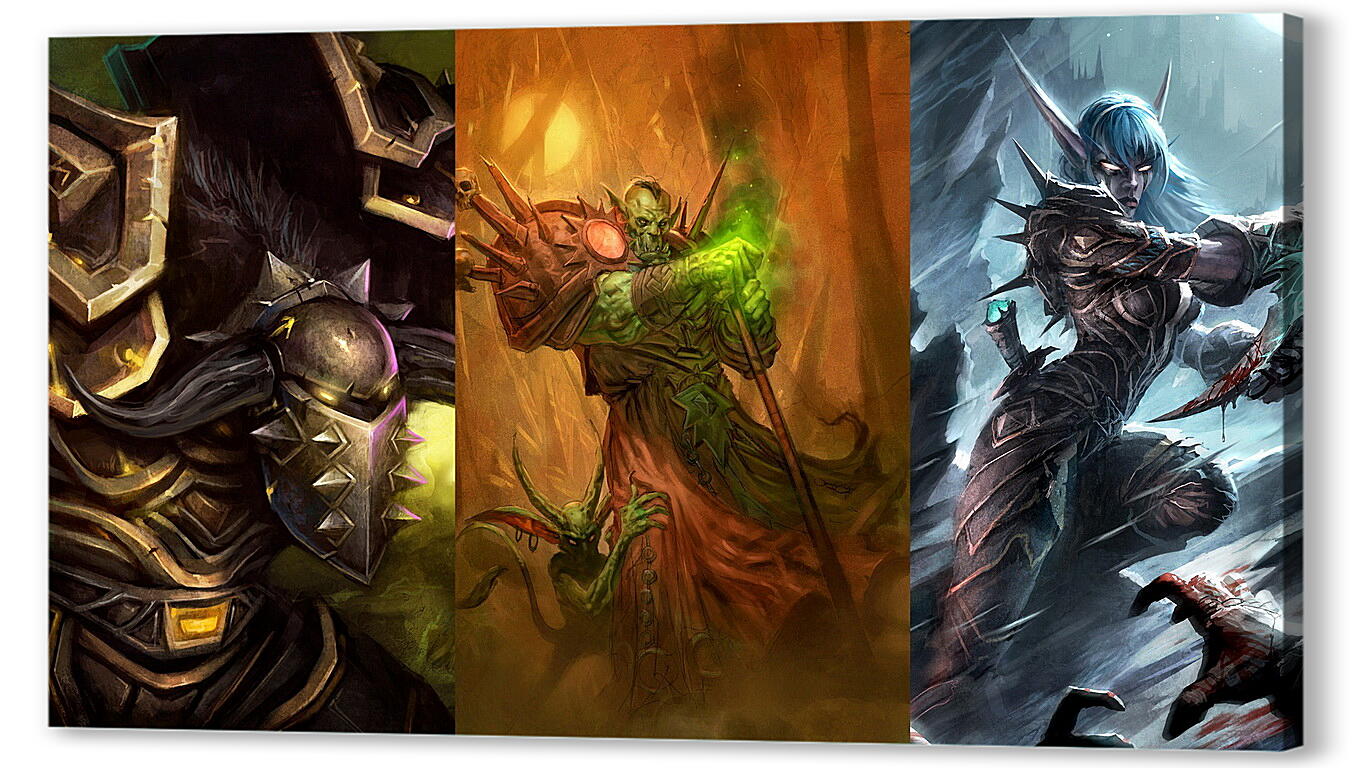 Постер World Of Warcraft артикул 23991