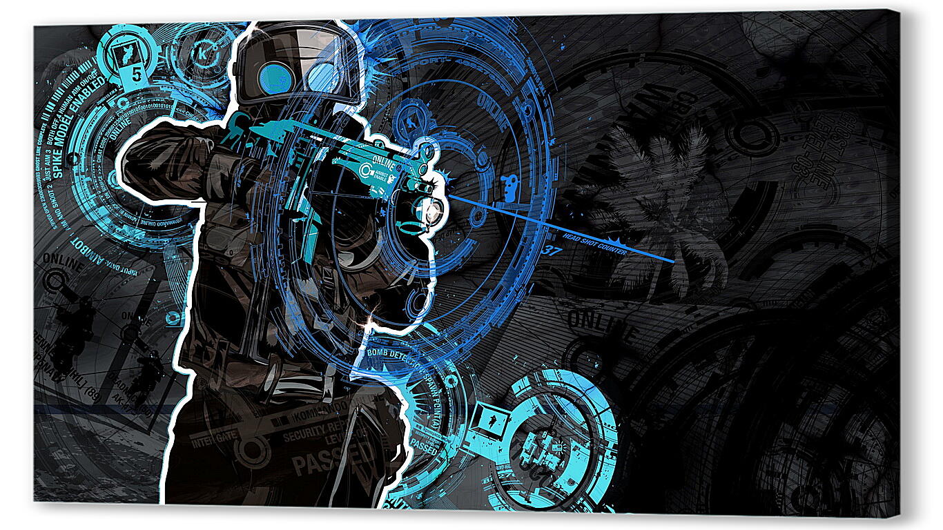 Постер (плакат) Counter-Strike артикул 24084