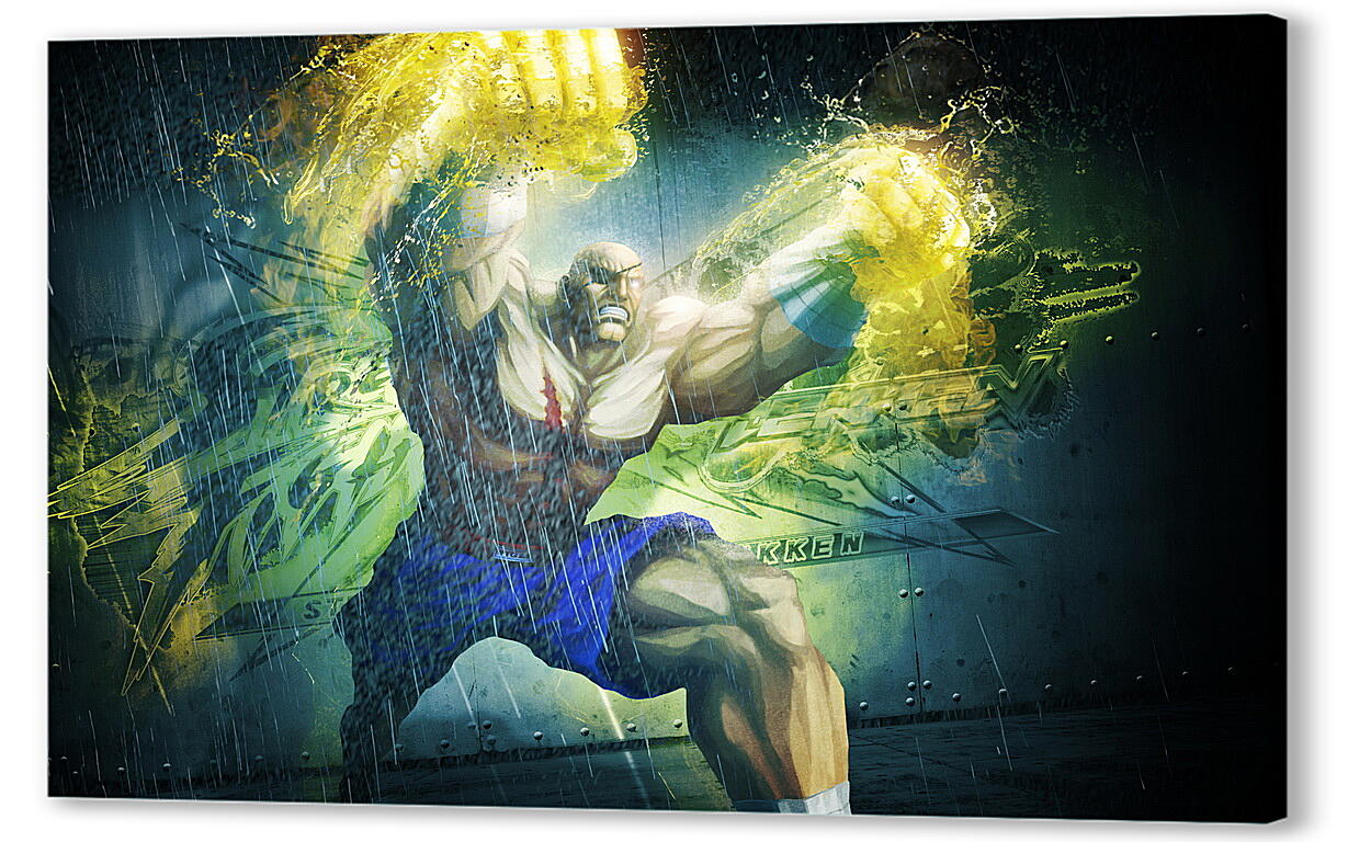 Постер (плакат) Street Fighter X Tekken артикул 24091