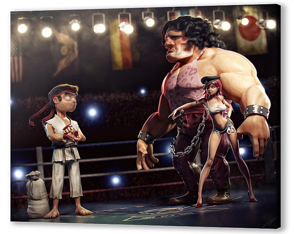 Постер Street Fighter артикул 24123