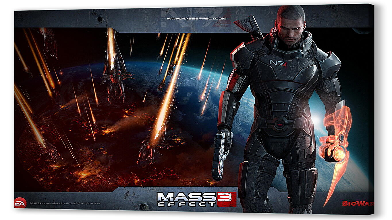 Постер (плакат) Mass Effect 3
 артикул 24141