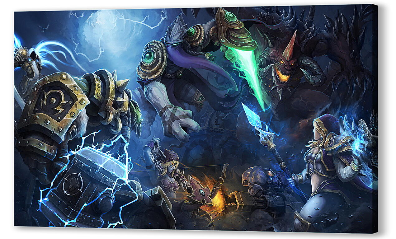 Постер Heroes Of The Storm артикул 24338