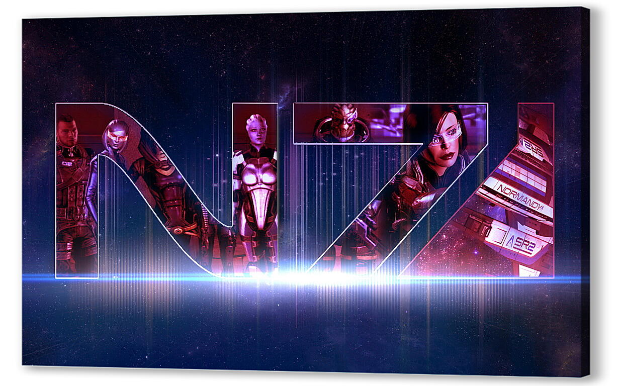 Постер (плакат) Mass Effect
 артикул 24339