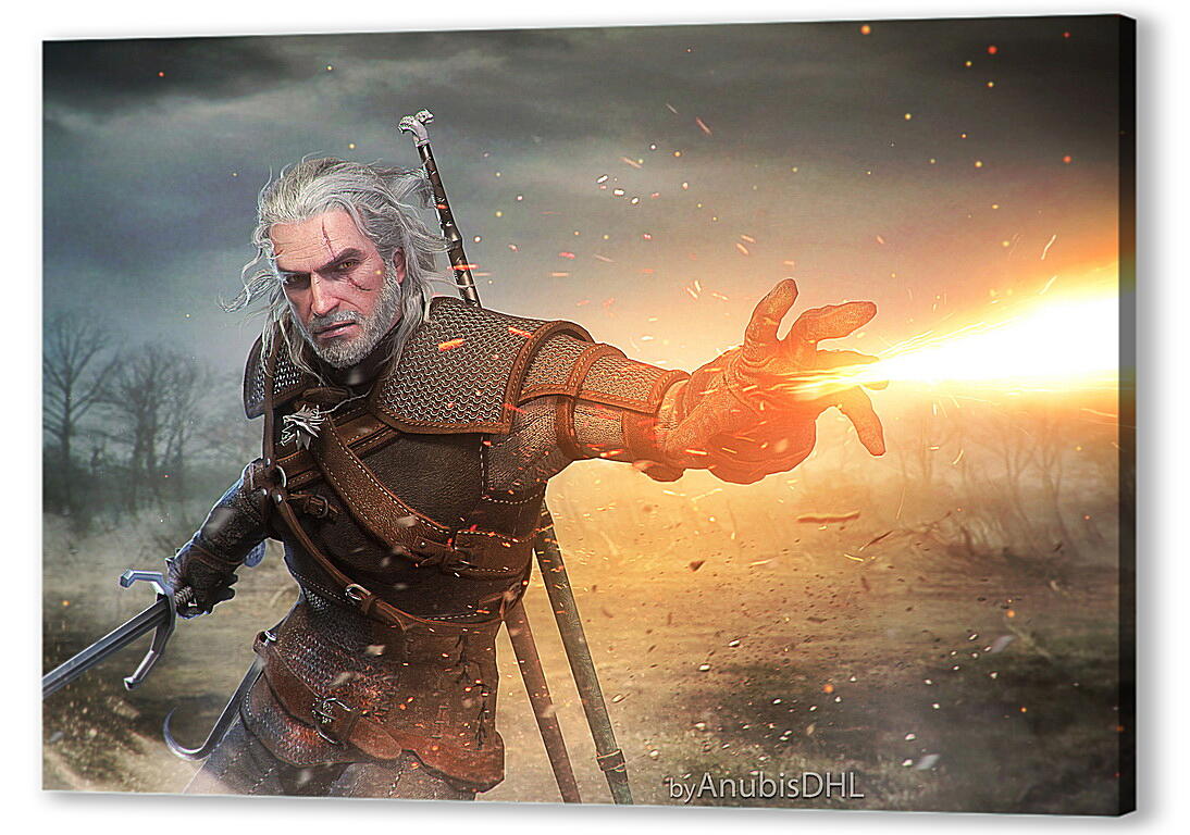 Постер (плакат) The Witcher 3: Wild Hunt артикул 24341