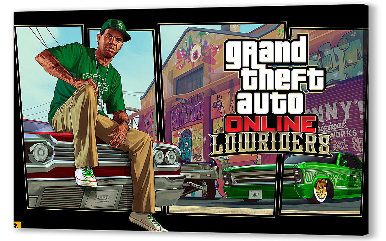 Постер (плакат) Grand Theft Auto V
 артикул 24362