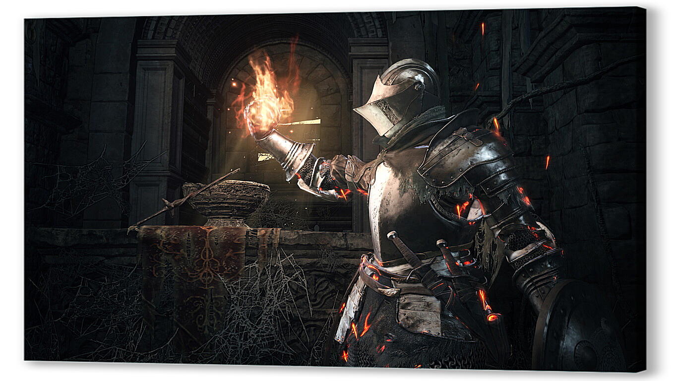 Постер Dark Souls III артикул 24366