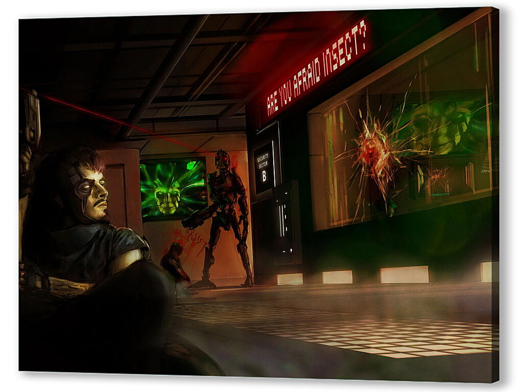 Постер (плакат) System Shock 2 артикул 24381