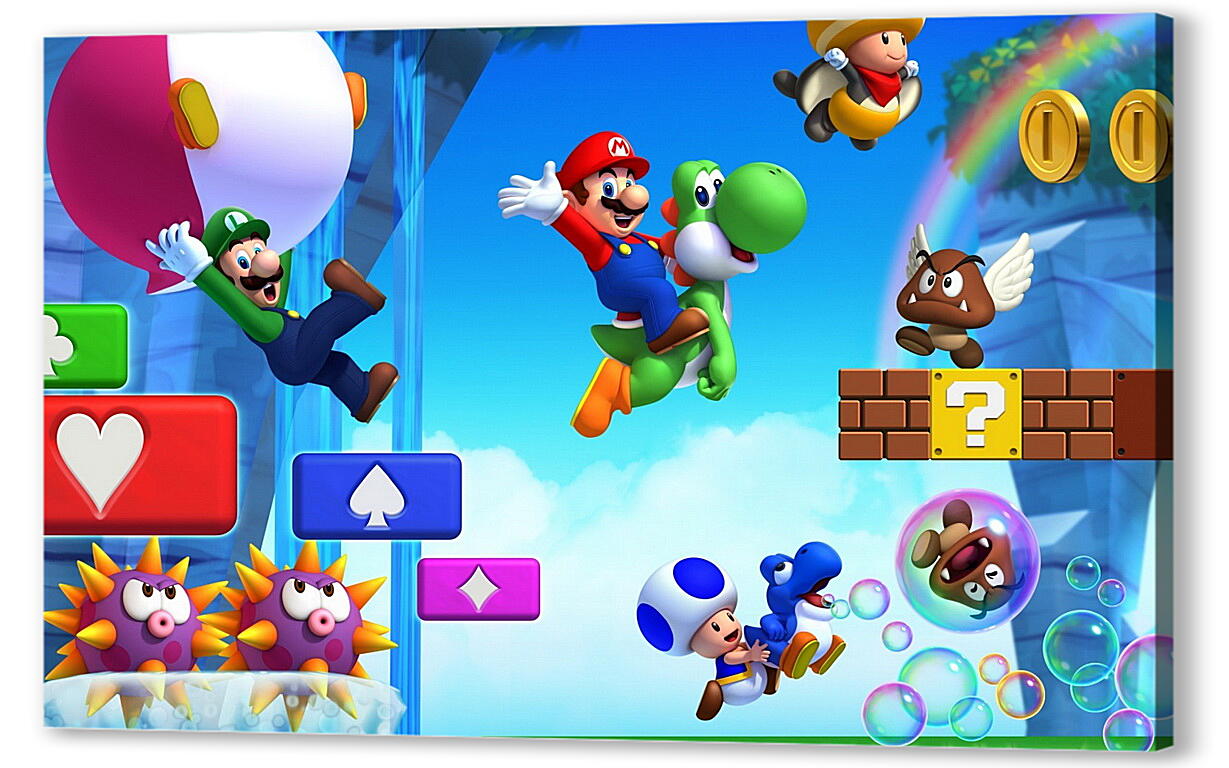 Постер (плакат) Mario артикул 24398