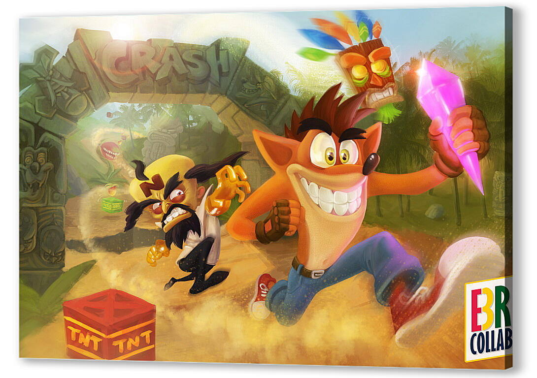 Постер Crash Bandicoot артикул 24409
