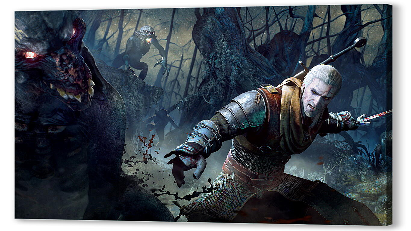 Постер (плакат) The Witcher 3: Wild Hunt
 артикул 24448