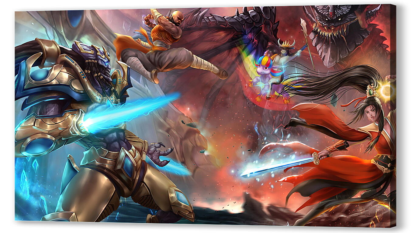Постер Heroes Of The Storm артикул 24455