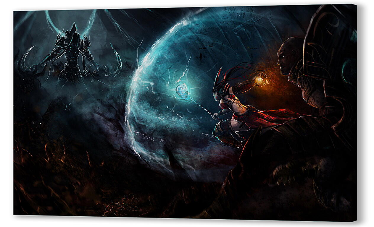 Постер (плакат) Diablo III: Reaper Of Souls артикул 24474