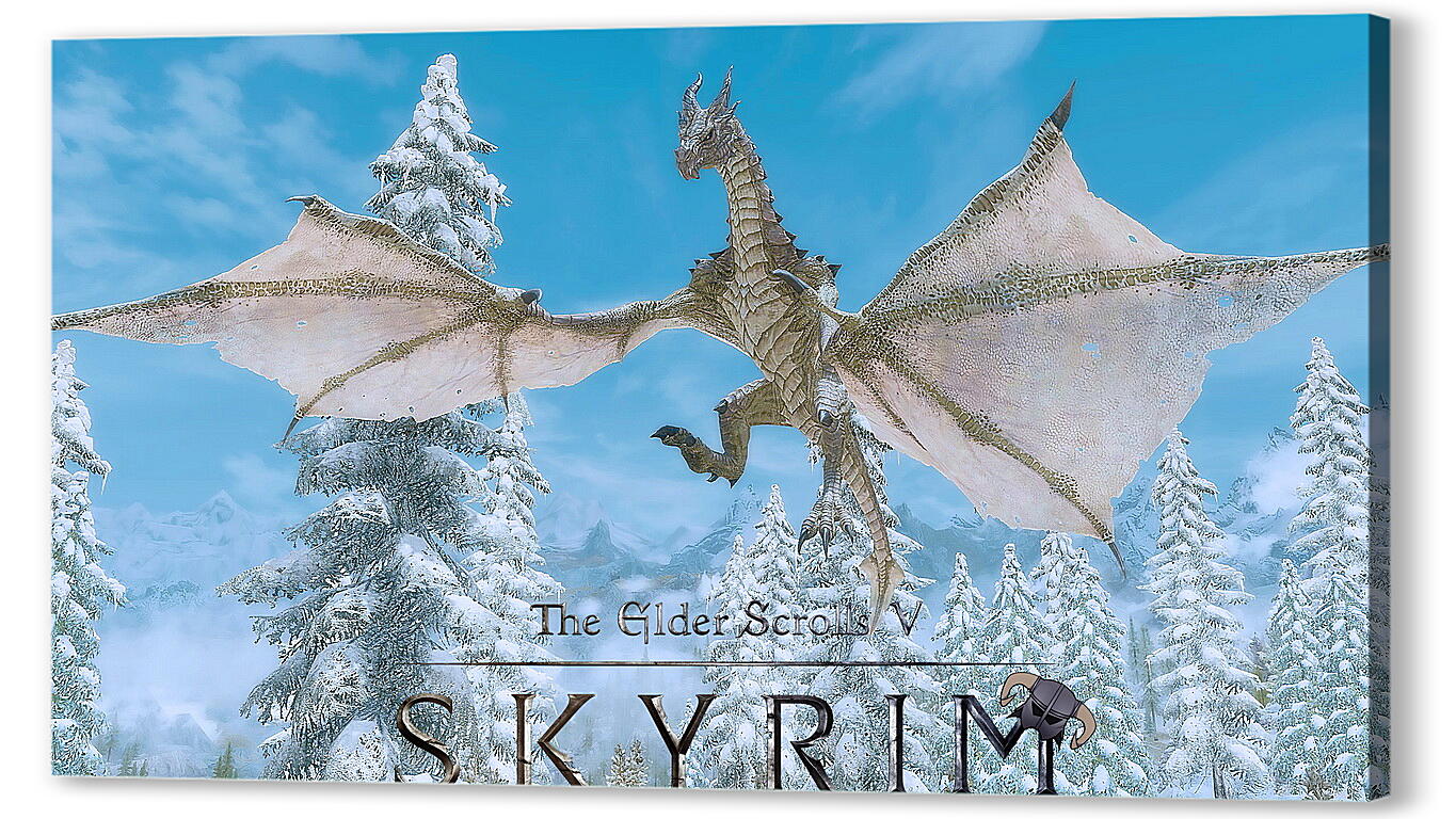Постер (плакат) The Elder Scrolls V: Skyrim
 артикул 24519
