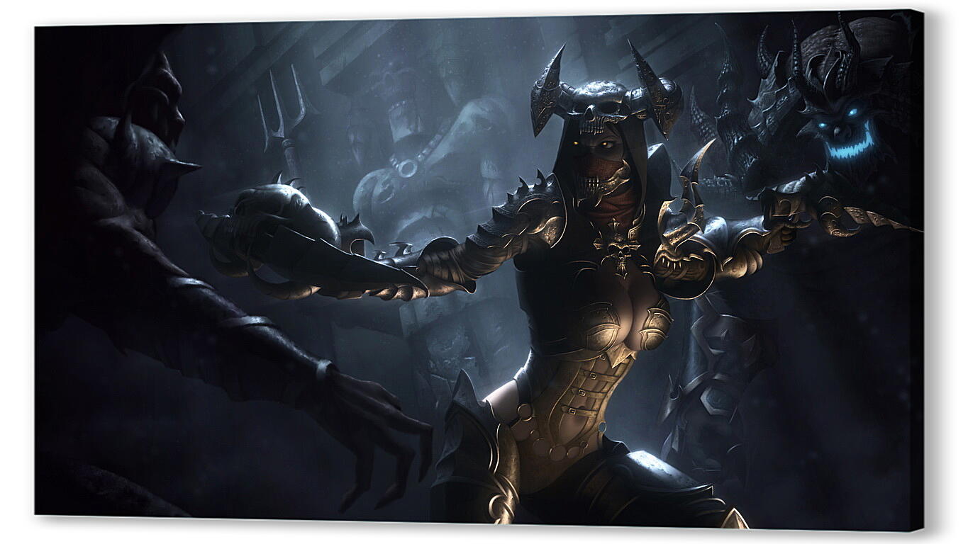 Постер (плакат) Diablo III: Reaper Of Souls артикул 24537