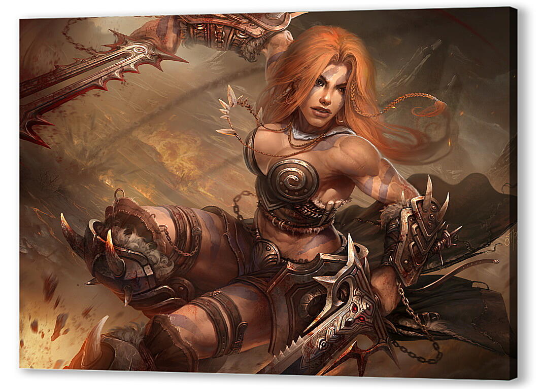 Постер (плакат) Diablo III артикул 24600
