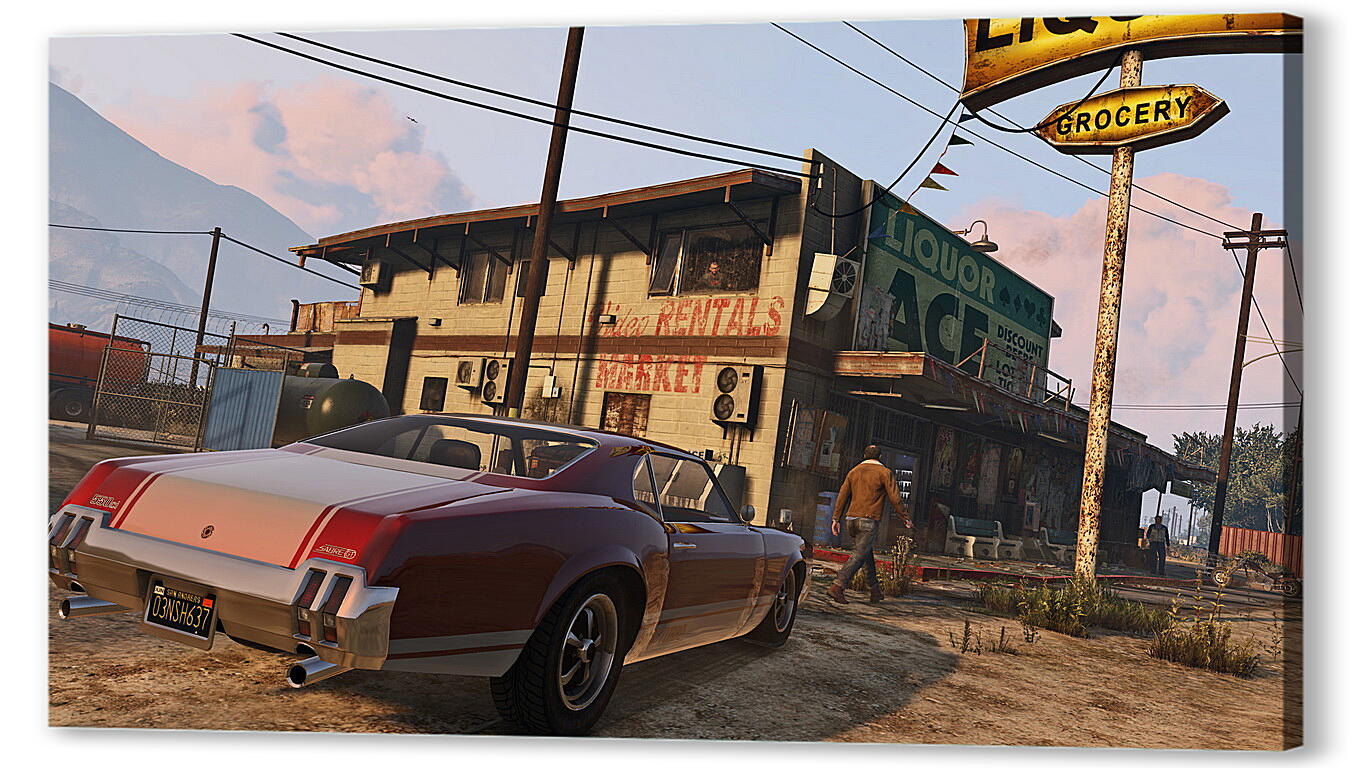 Постер Grand Theft Auto V
 артикул 24705