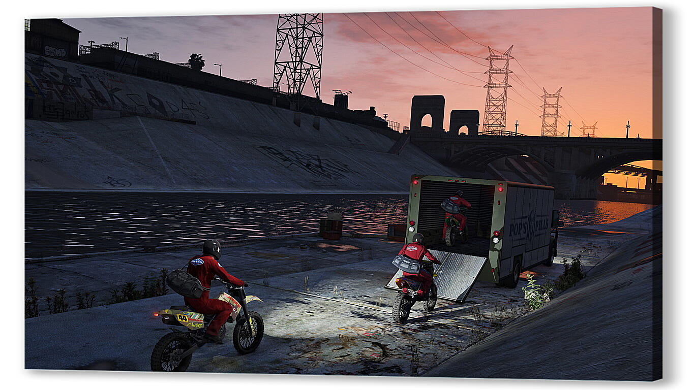 Постер Grand Theft Auto V
 артикул 24708