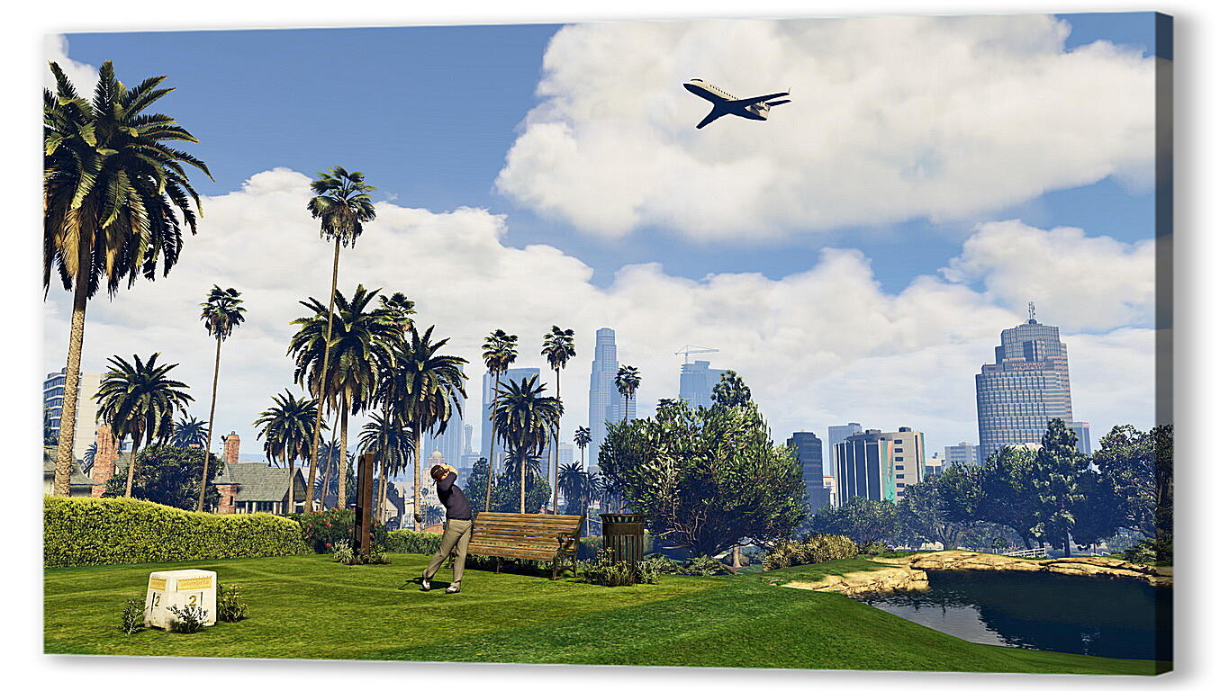Постер (плакат) Grand Theft Auto V
 артикул 24709