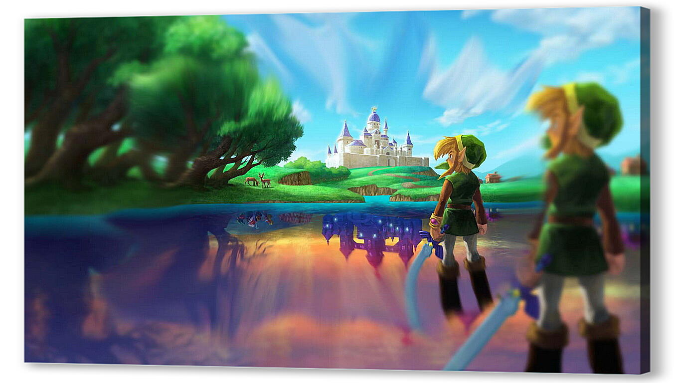 Постер (плакат) The Legend Of Zelda: A Link Between Worlds
 артикул 24792