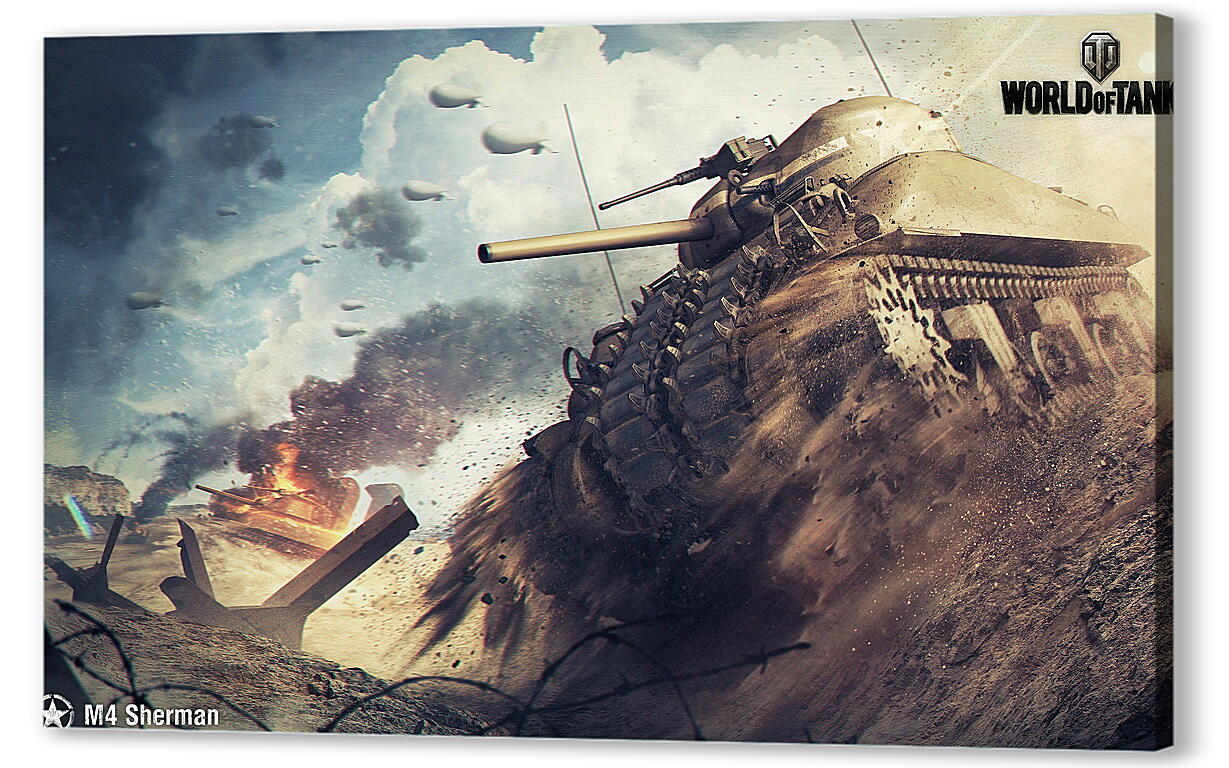 Постер (плакат) World Of Tanks
 артикул 24818
