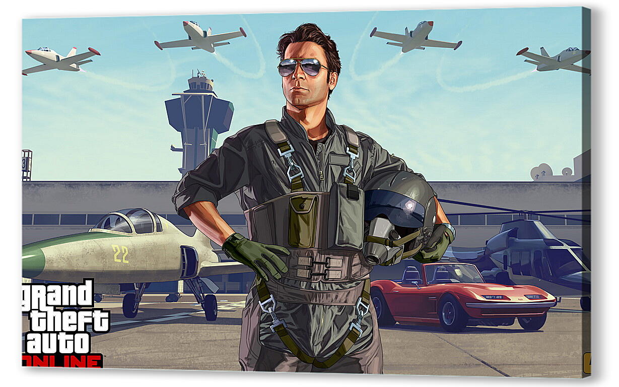 Постер (плакат) Grand Theft Auto V
 артикул 24868