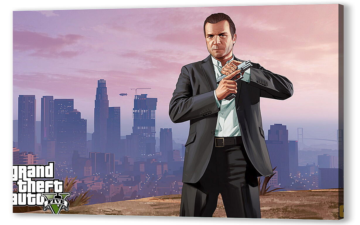 Постер (плакат) Grand Theft Auto V
 артикул 24871