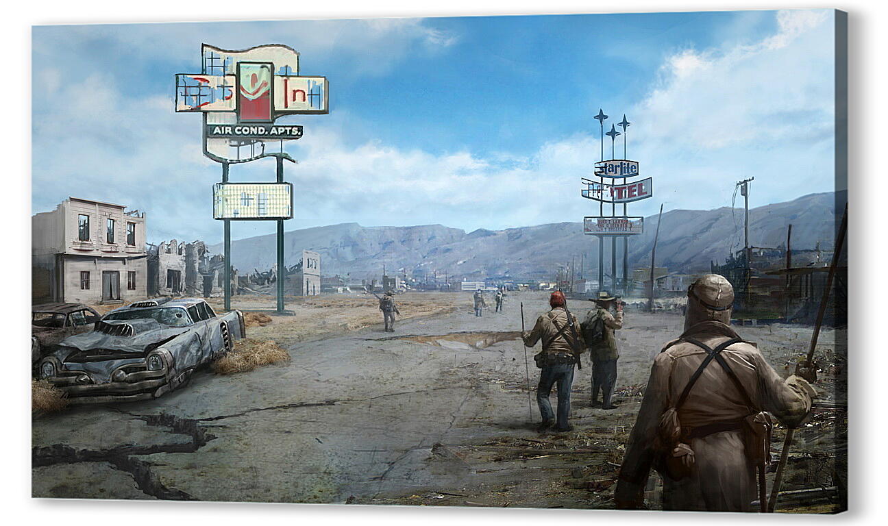 Постер (плакат) Fallout: New Vegas
 артикул 25041