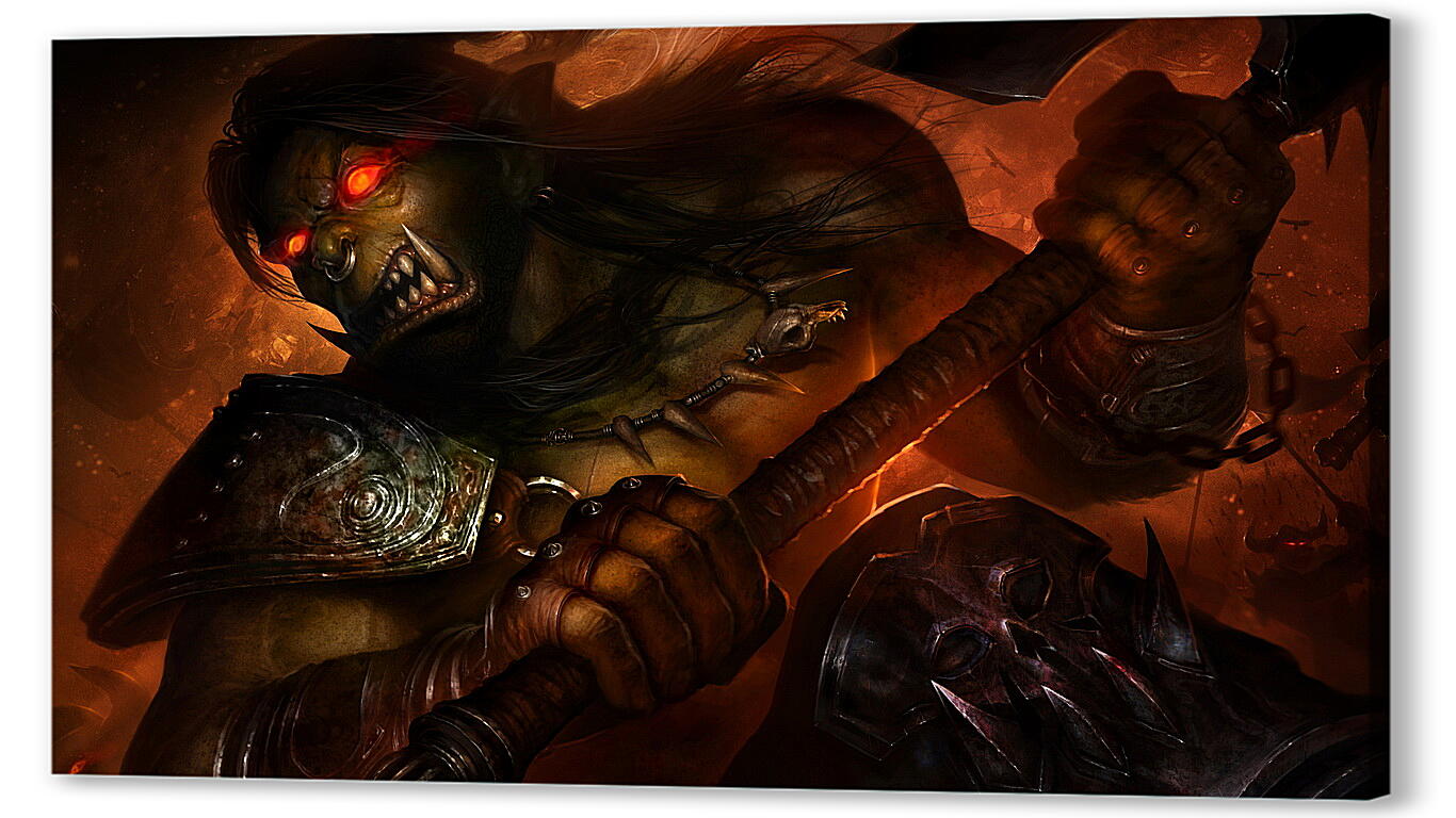 Постер (плакат) World Of Warcraft артикул 25058