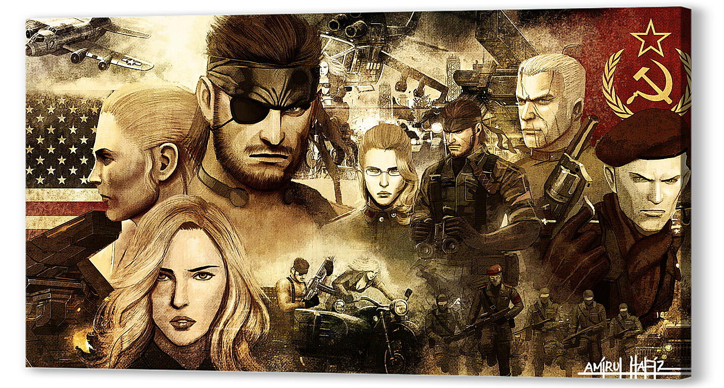 Постер (плакат) Metal Gear
 артикул 25098