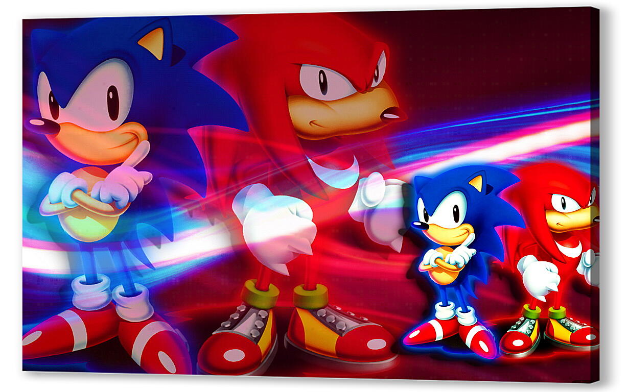 Постер (плакат) Sonic & артикул 25129