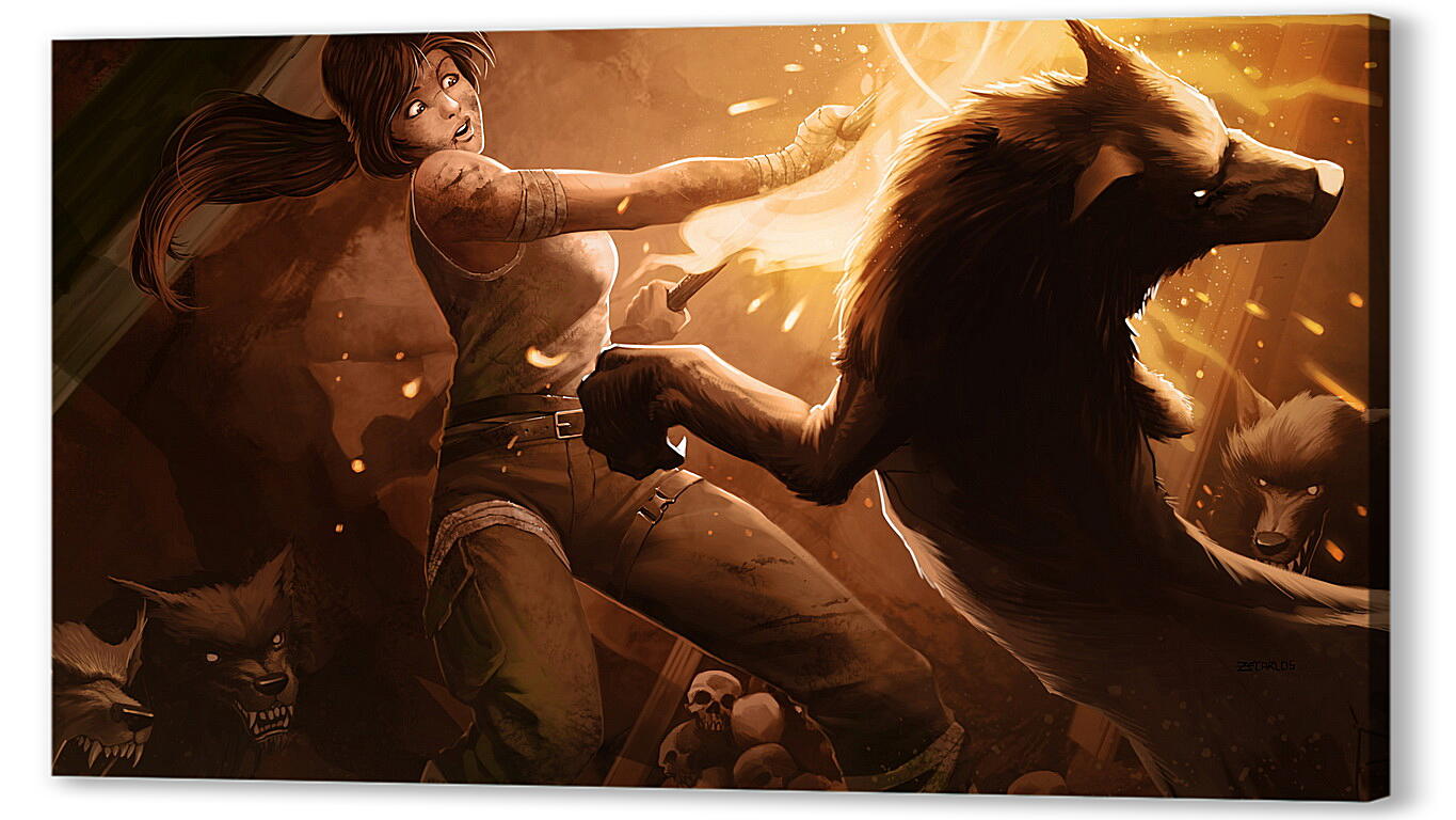 Постер (плакат) Tomb Raider
 артикул 25188