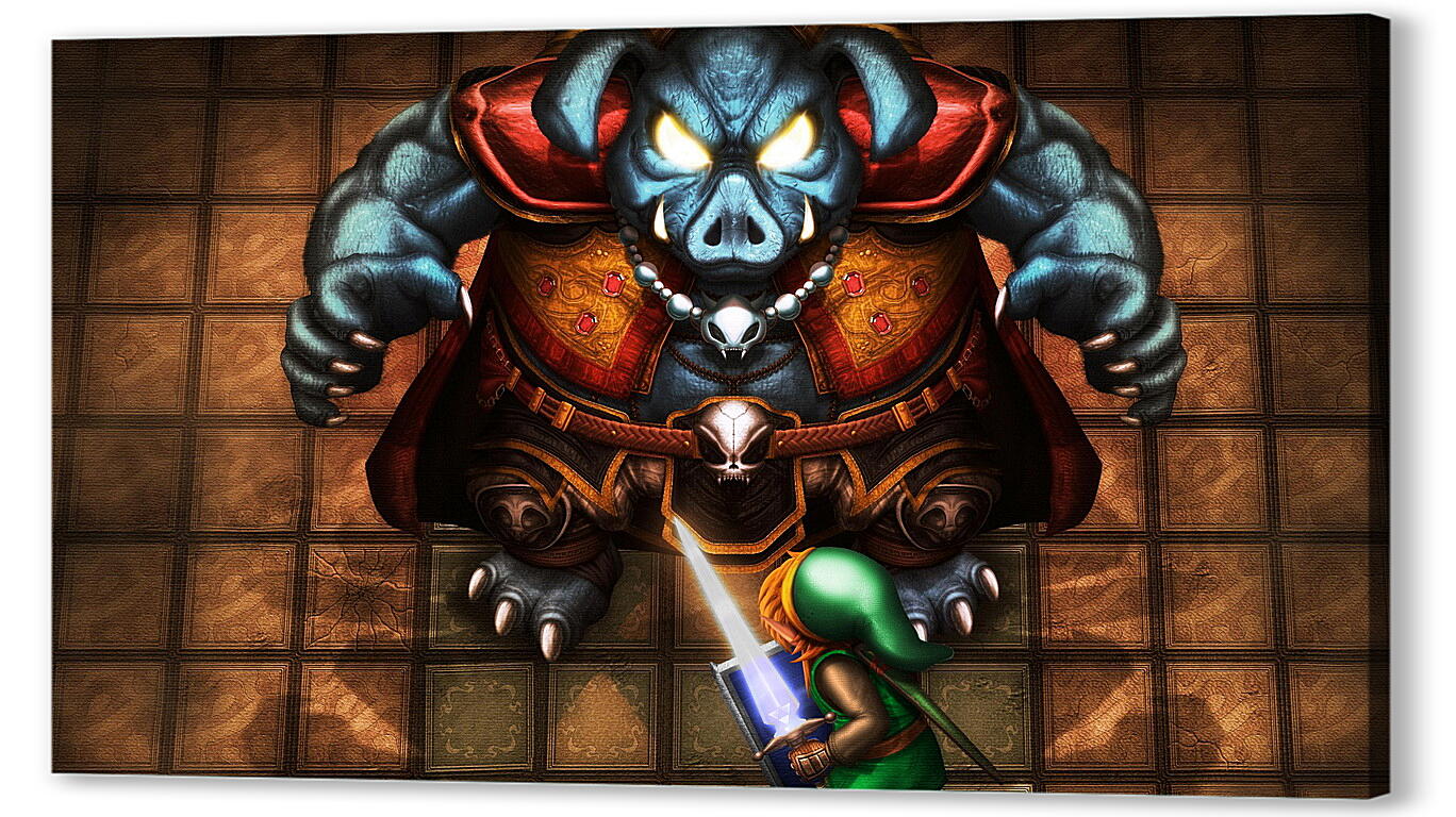 Постер (плакат) The Legend Of Zelda: A Link To The Past
 артикул 25368