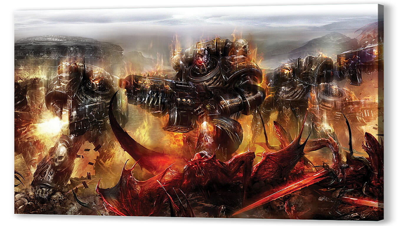 Постер (плакат) Warhammer 40K
 артикул 25392