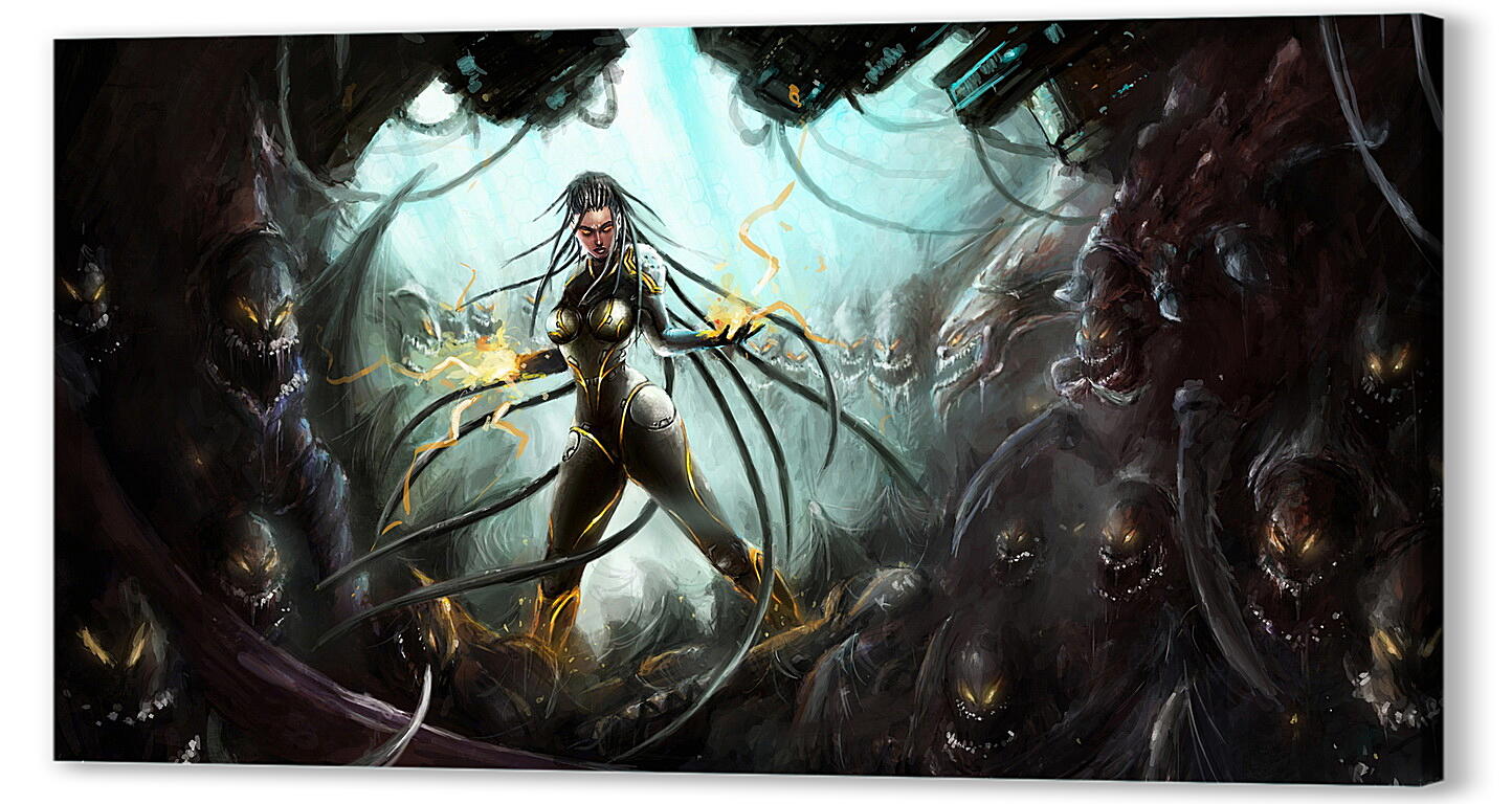 Постер StarCraft II: Heart Of The Swarm
 артикул 25407