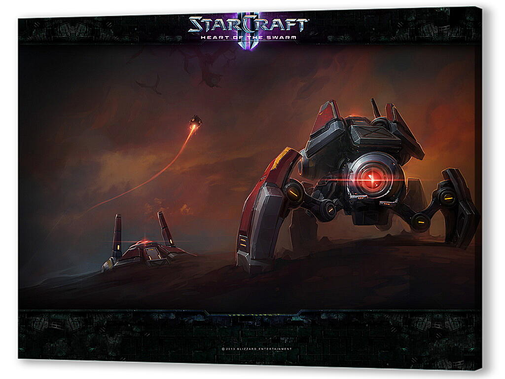Постер (плакат) StarCraft II: Heart Of The Swarm
 артикул 25408