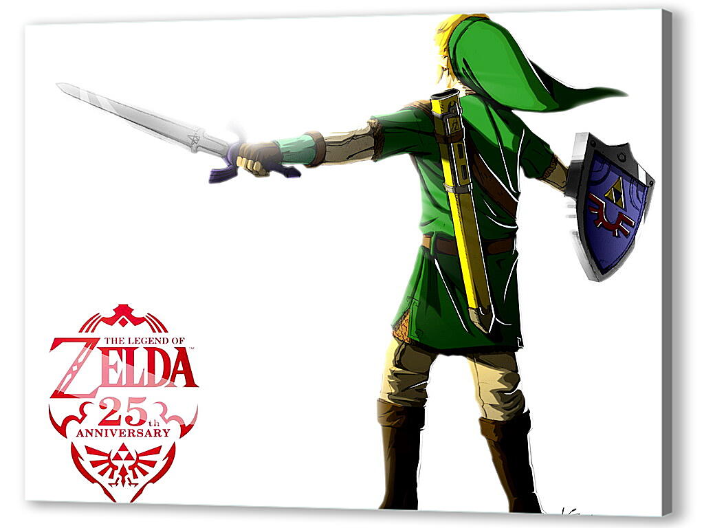 Постер The Legend Of Zelda 25th Anniversary
 артикул 25420