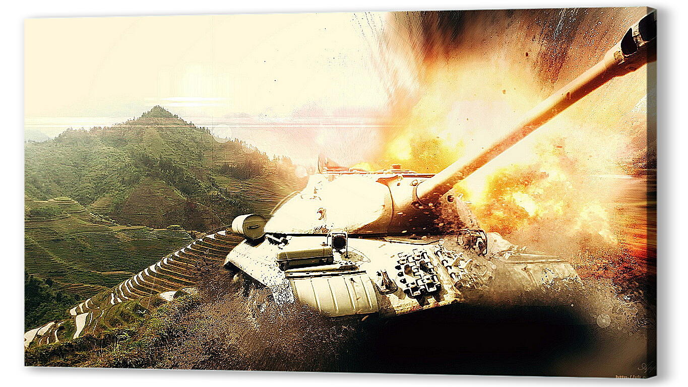 Постер (плакат) World Of Tanks
 артикул 25536