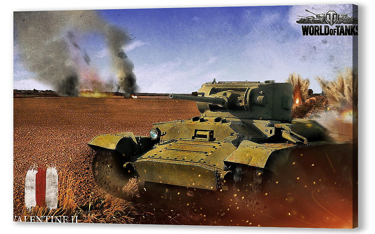 Постер (плакат) World Of Tanks
 артикул 25542