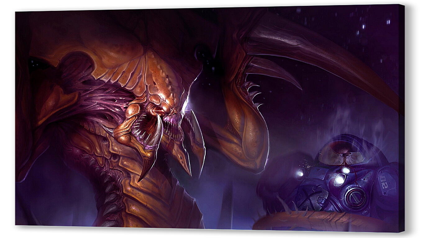 Постер (плакат) StarCraft II: Heart Of The Swarm
 артикул 25612